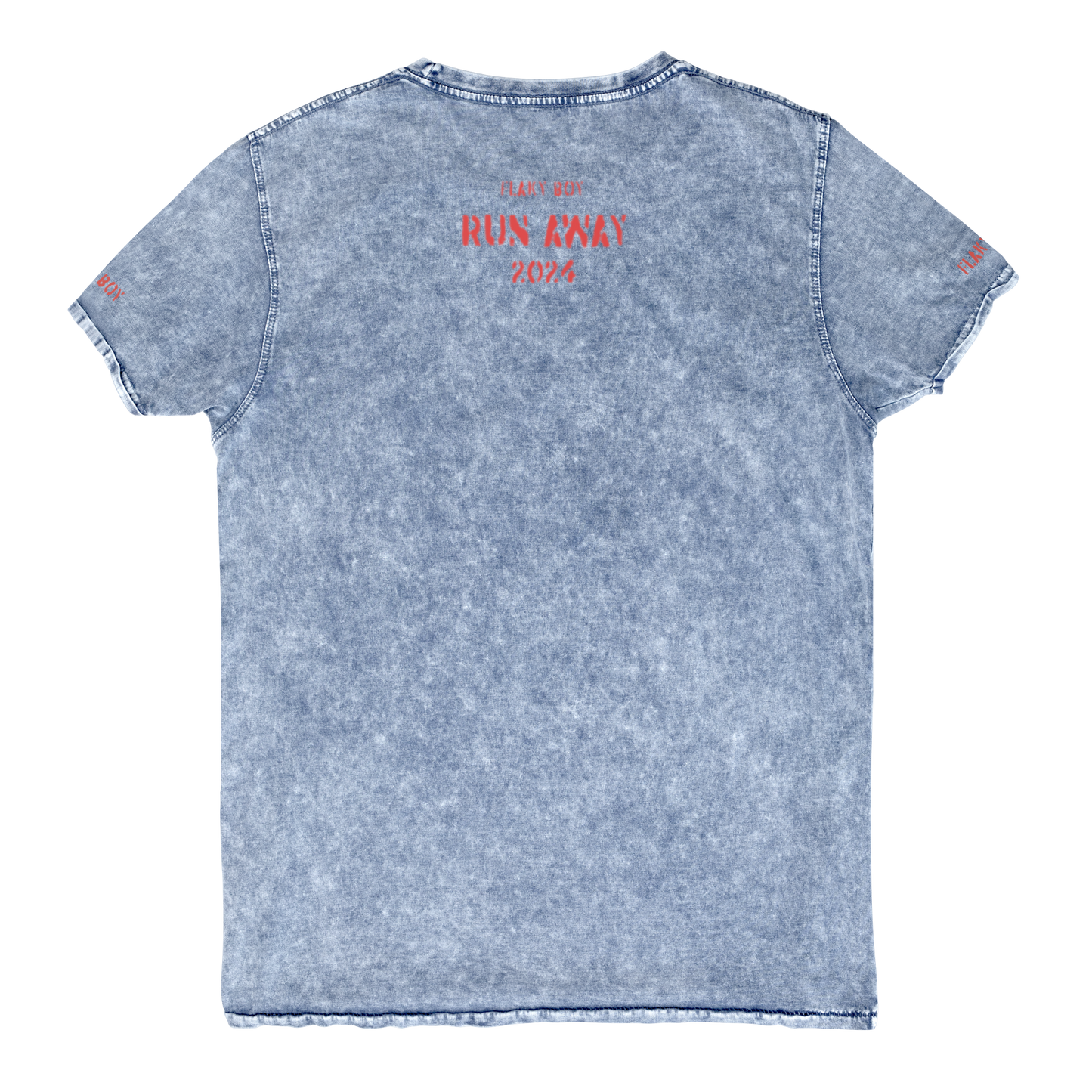 "Run Away 2024" Limited Edition Denim T-Shirt